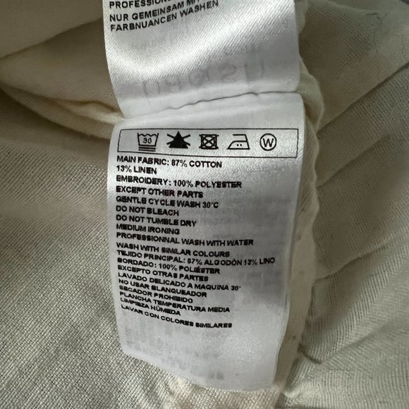 BA&SH White Embroidered Blouse - Picture 5 of 8